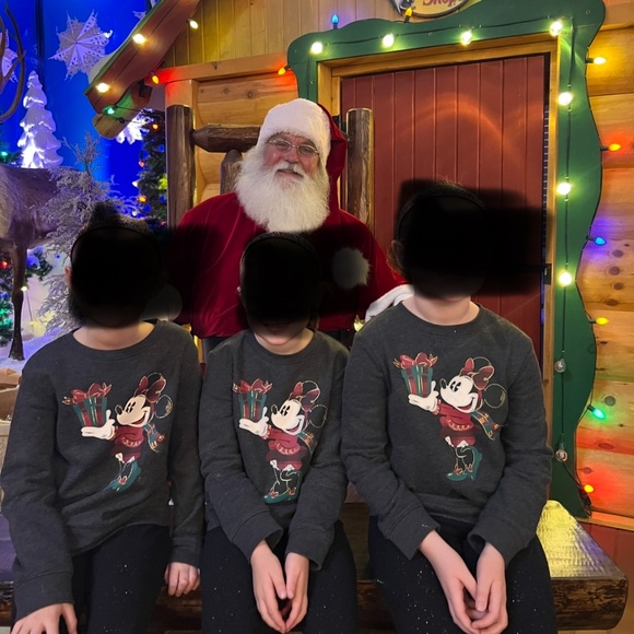 Disney by Jumping Beans Minnie Mouse Holiday Sweatshirt Size 6X, 7 & 8 - Picture 9 of 10